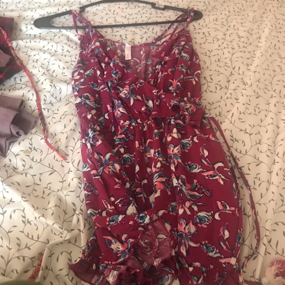 Purple romper